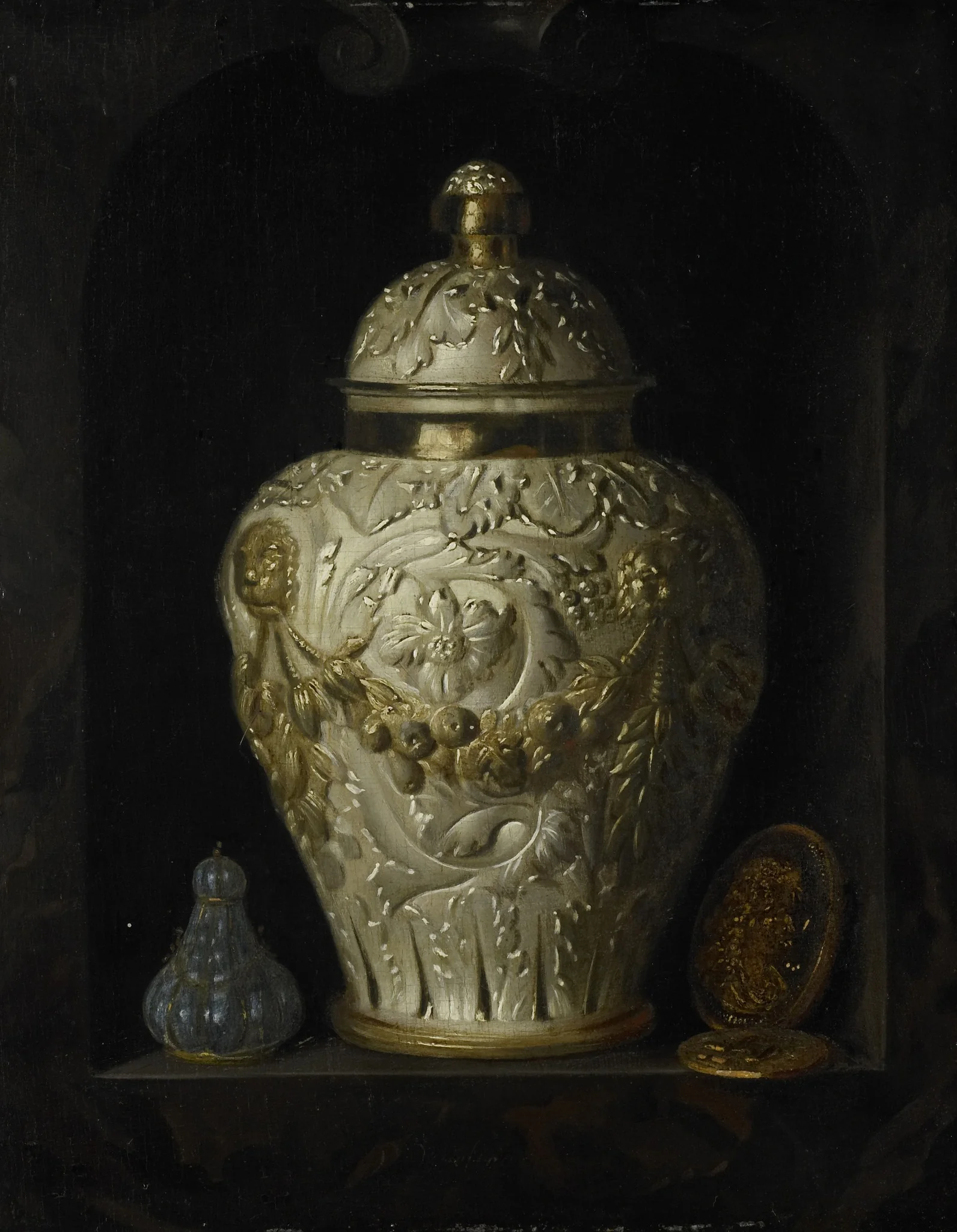 Still Life with a Ginger Pot, detail