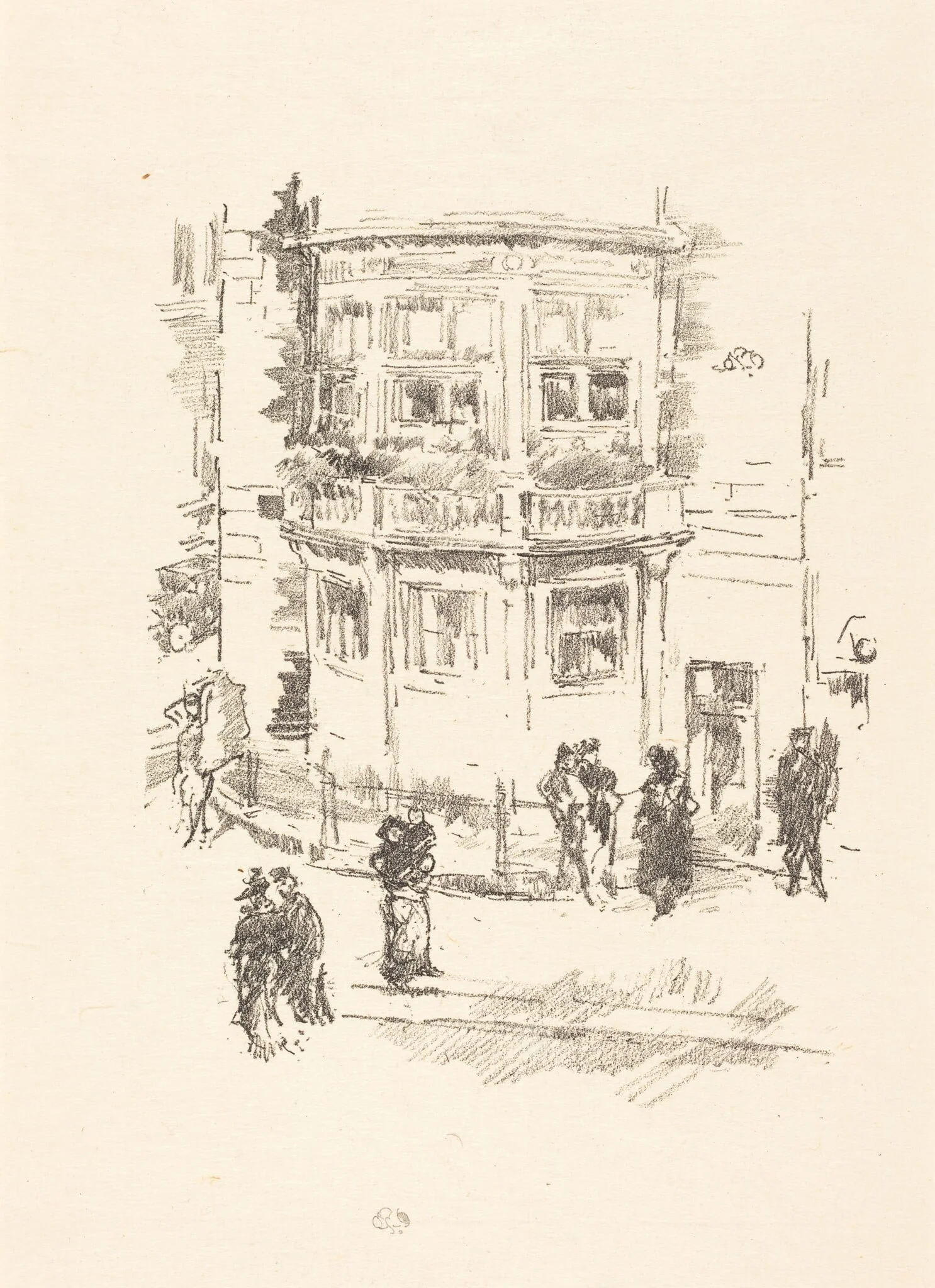 The Manager's Window, Gaiety Theatre, detail
