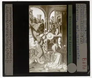 Bernard van Orley. Passieretabel Annunciatie, by Bernard Van Orley, unspecified