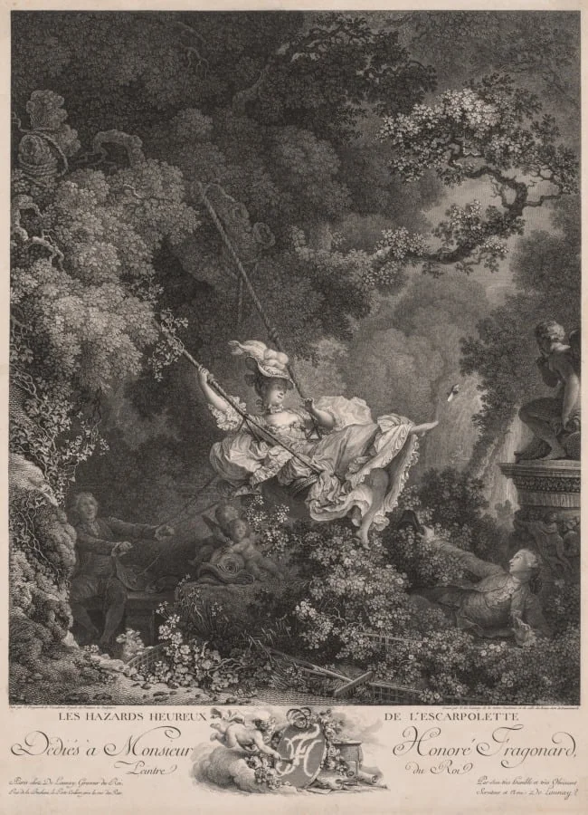 The Swing, detail