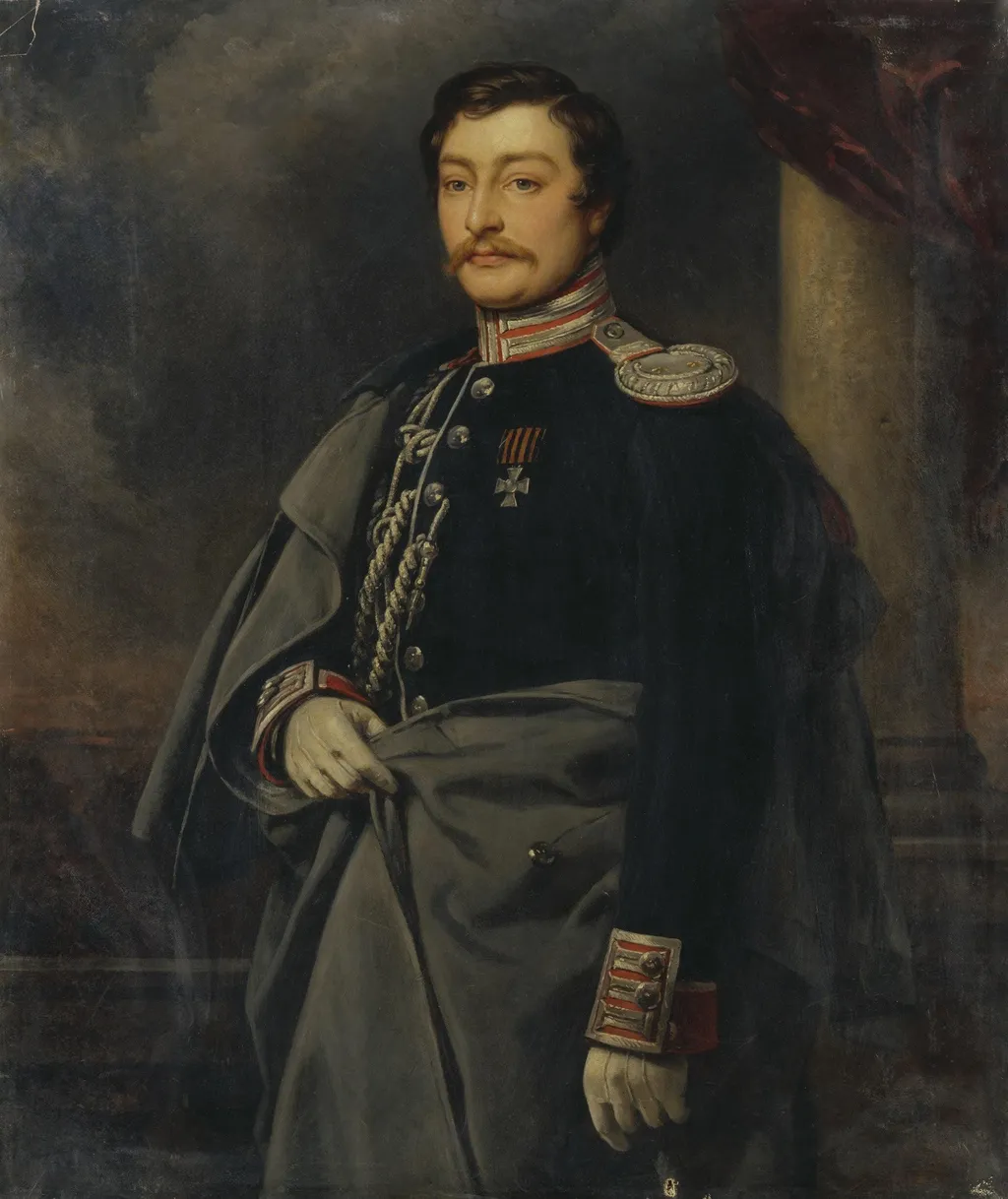 Portrait of Alexander P. von Benckendorff (1819 – 1851), by Charles de Steuben, oil, 1850