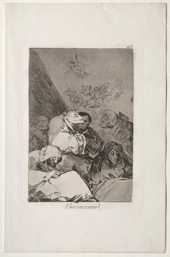 Correction, Plate 46, detail