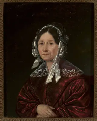 Portrait of Teresa Kicka, by Józef Simmler, unspecified, 1841