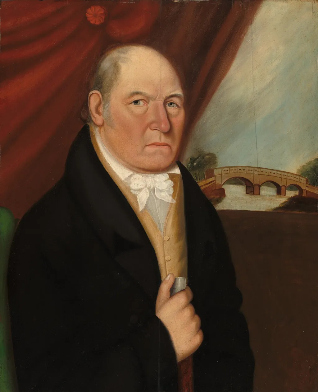 Clement Bonnell, by William Bonnell, oil, 1825