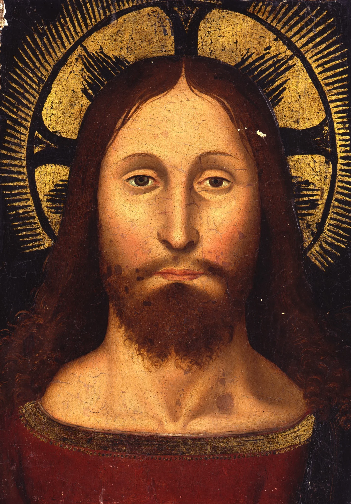 The Sacred Face of Christ (Vera Icon), detail
