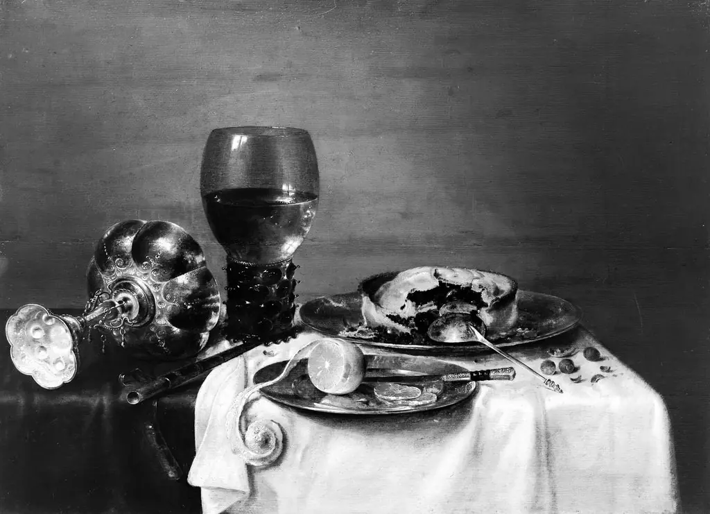 Stilleben mit Römer, by Willem Claesz Heda, oil, 1631