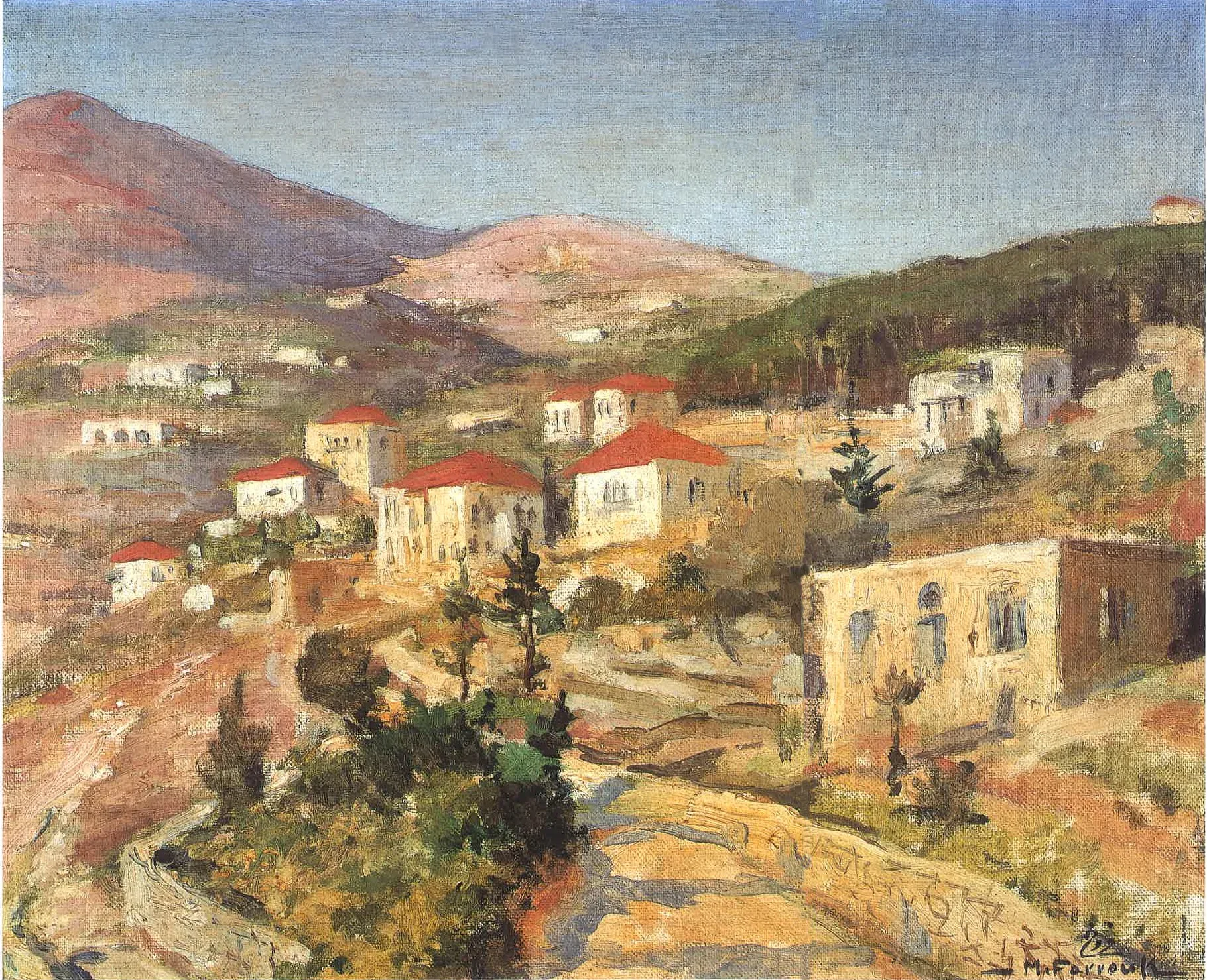A View from Keserwan, detail