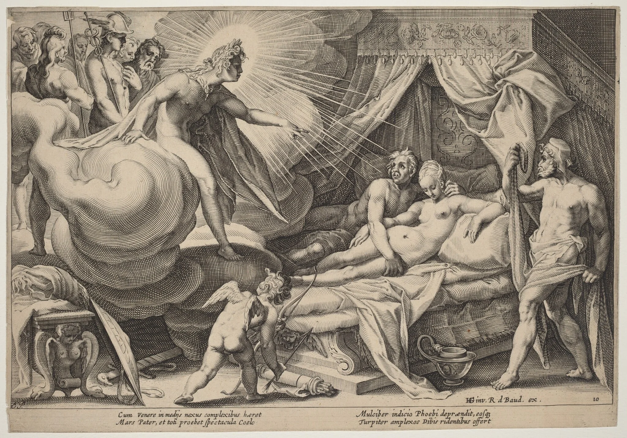 Mars and Venus Surprised, detail