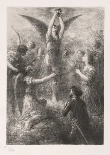 Prelude to Lohengrin, by Henri Fantin-Latour, 1898