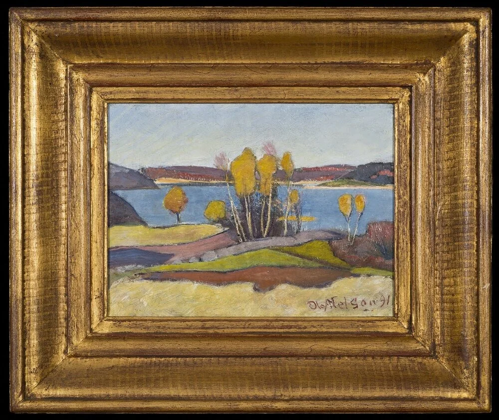 Höst vid Vänern (Åmål), detail