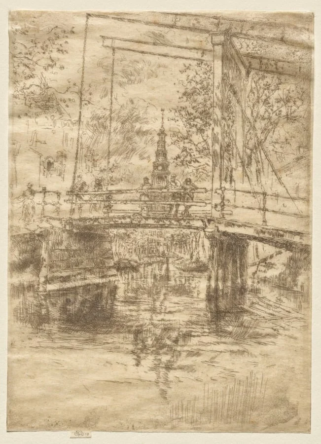 Little Drawbridge, Amsterdam, detail
