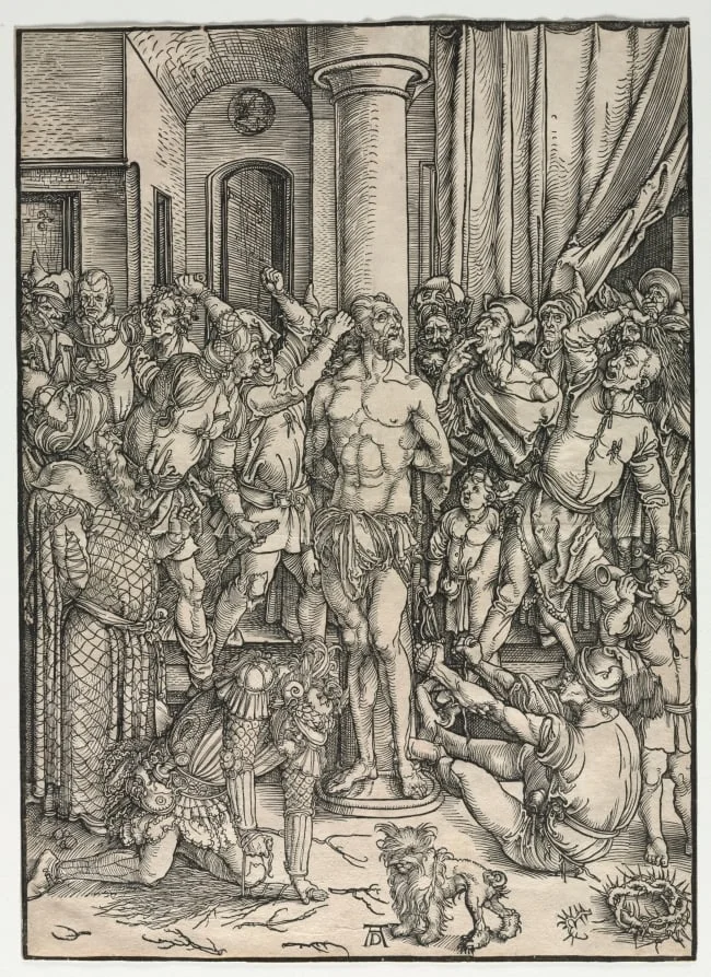 The Great Passion: The Flagellation, detail