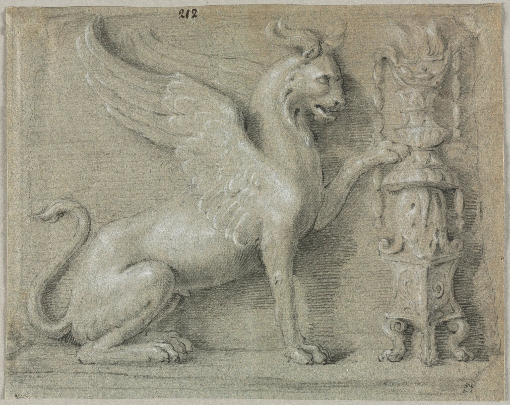 A Griffin Relief, detail