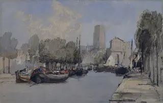 Dordecht, by Augustus Wall Callcott, watercolor