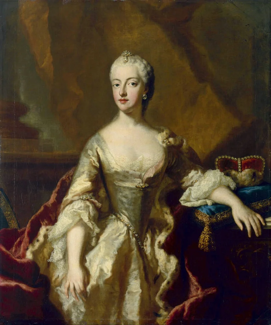 Margravine Maria Anna Josepha of Baden-Baden, detail