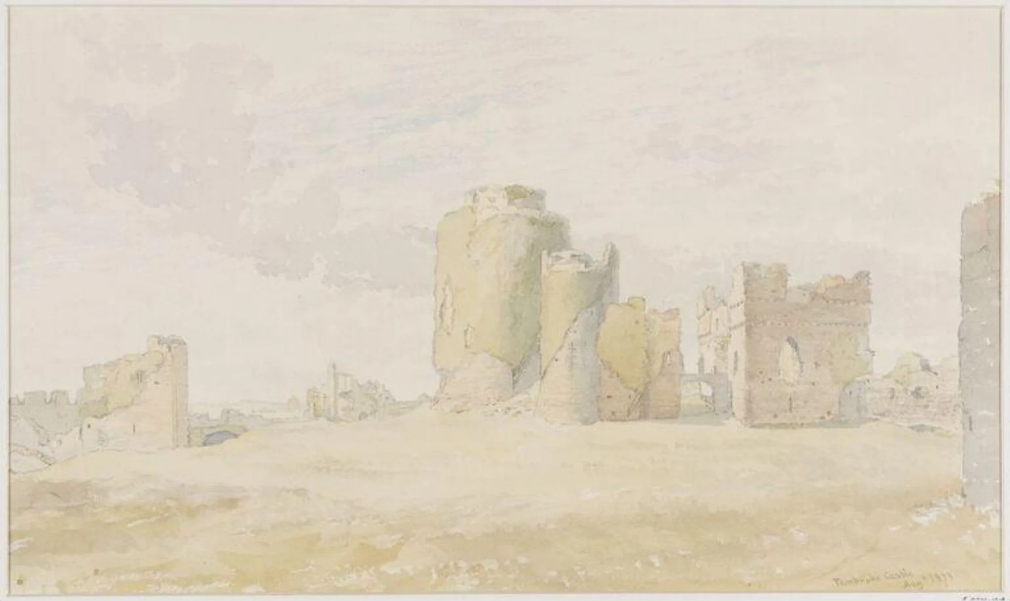 Pembroke Castle, detail