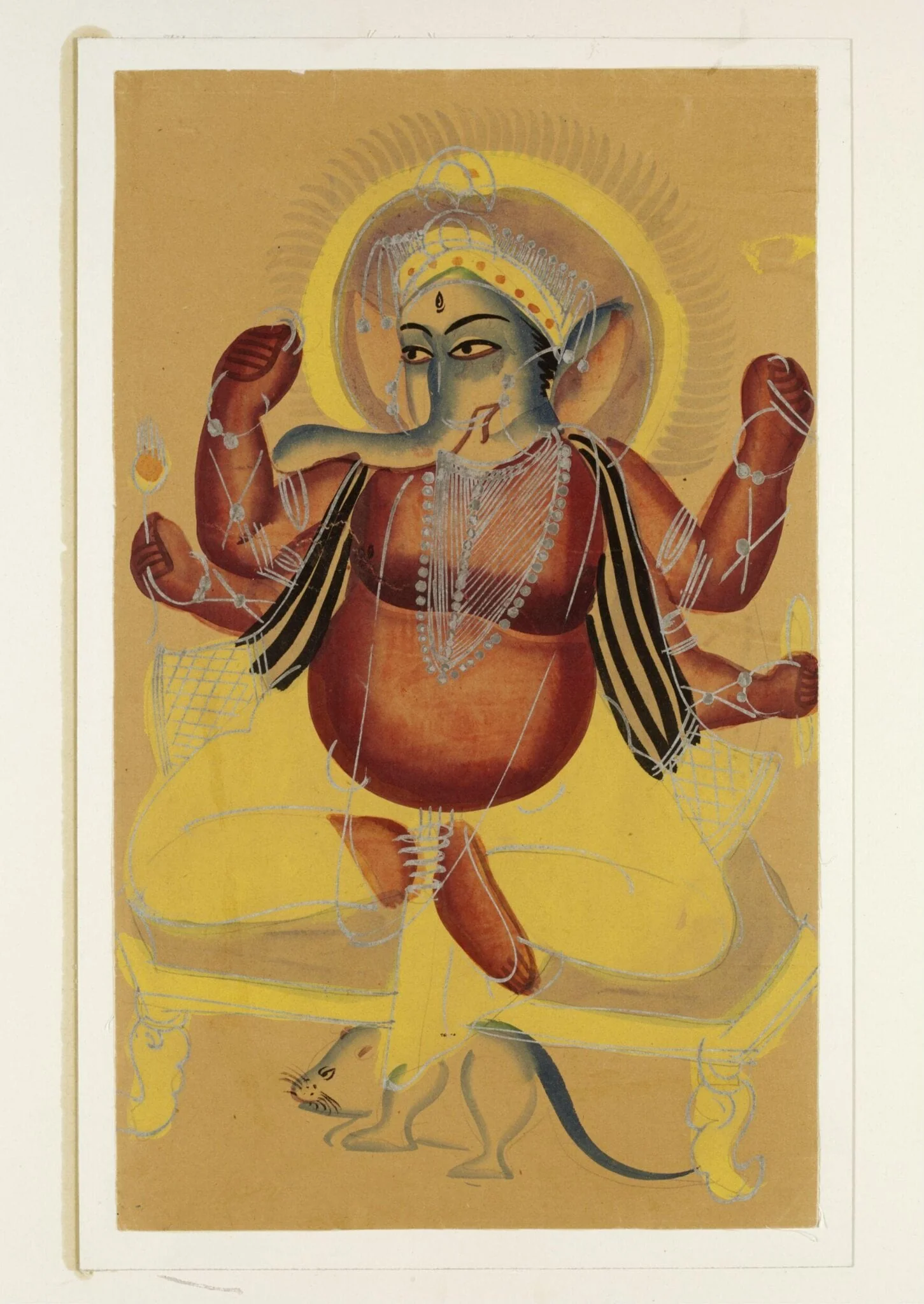 Ganesha, detail