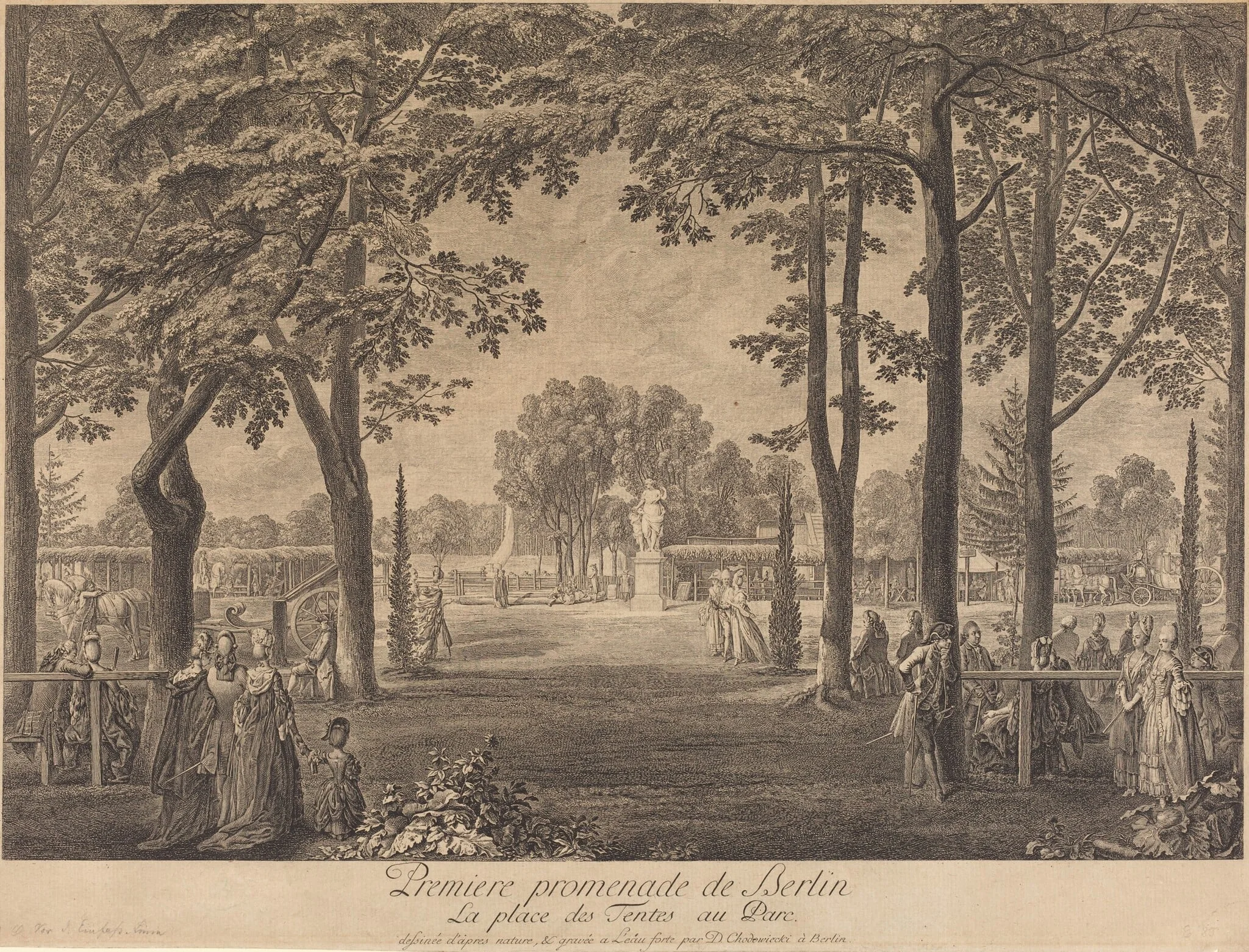 Premiere promenade de Berlin, detail