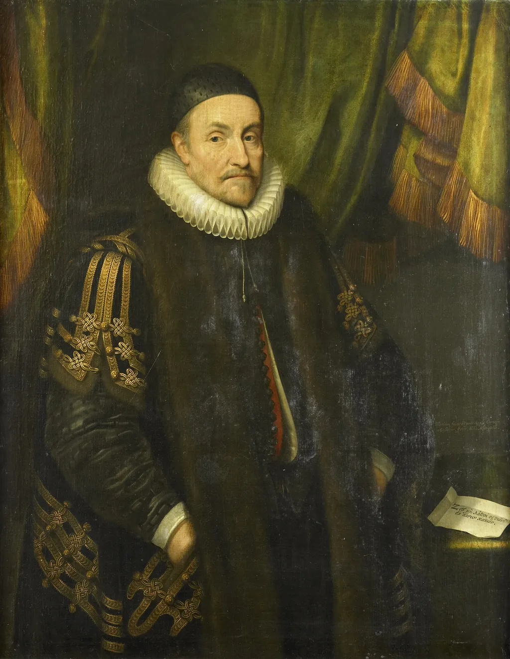 Portrait of Willem I (1533-84), prince of Orange, called William the Silent, by Michiel Jansz van Mierevelt, oil, 1632