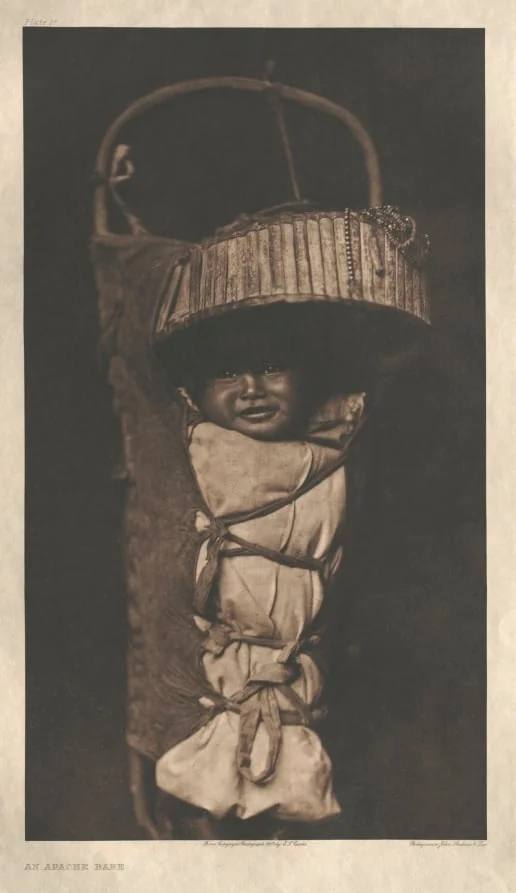 Portfolio I, Plate 17: An Apache Babe, detail