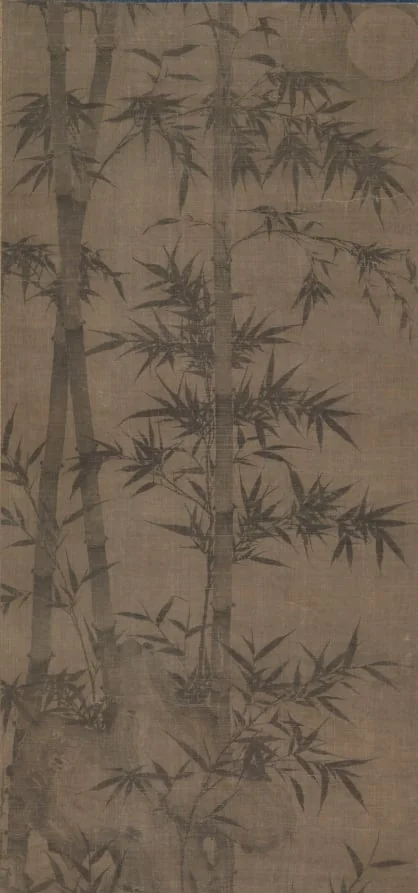 Bamboo in Four Seasons: Spring, detail