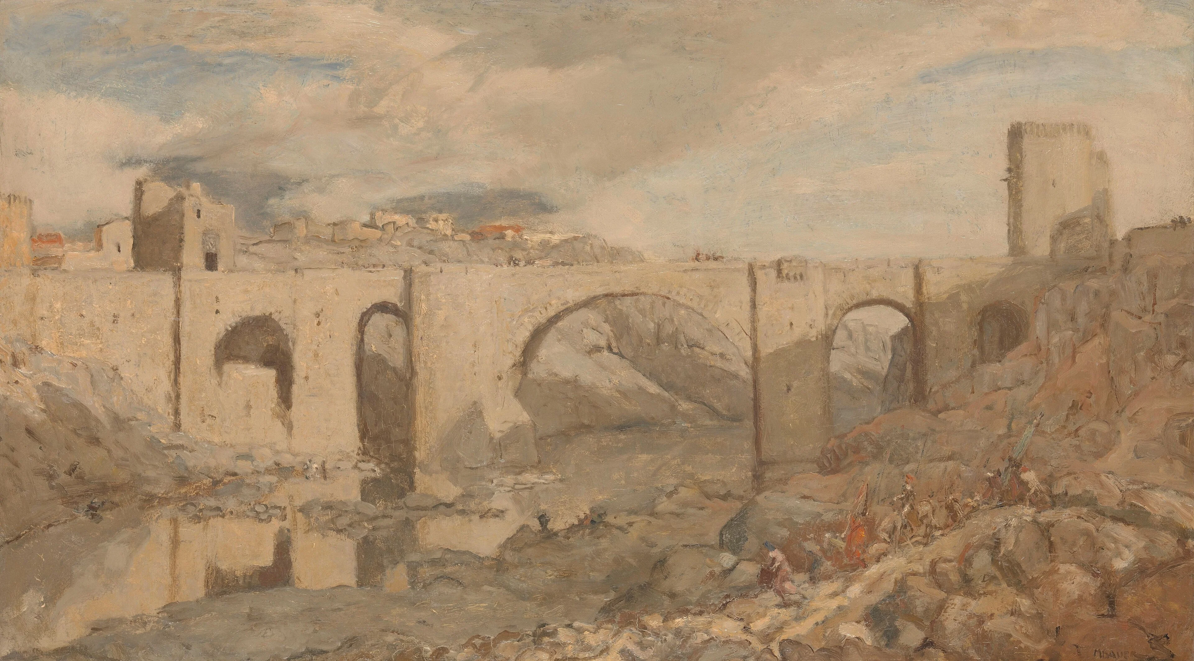 Bridge near Toledo, detail