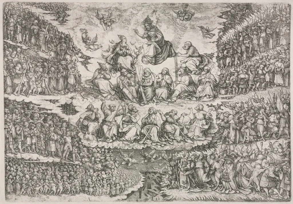 Last Judgment, by Daniel Hopfer, 1513
