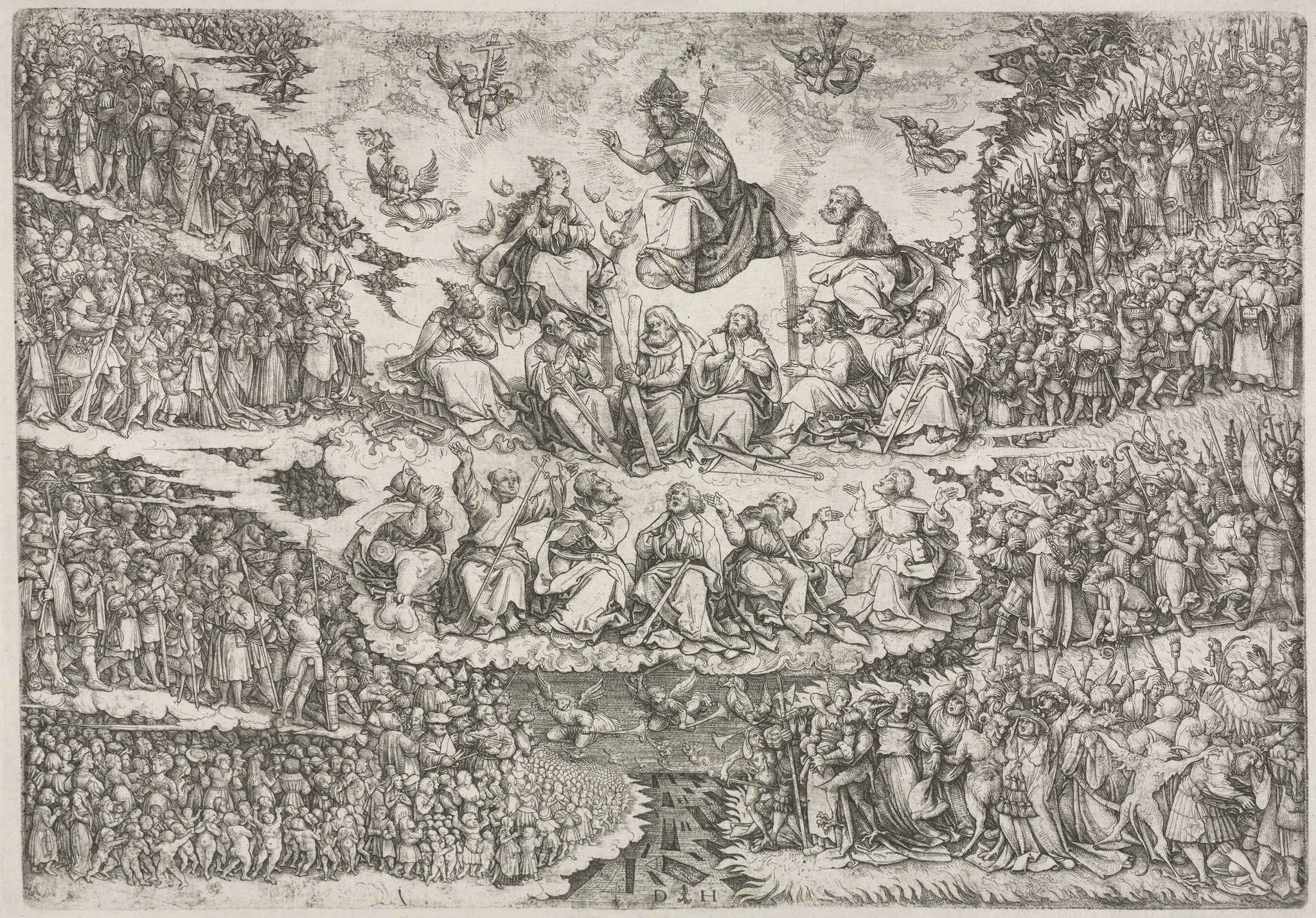 Last Judgment, detail