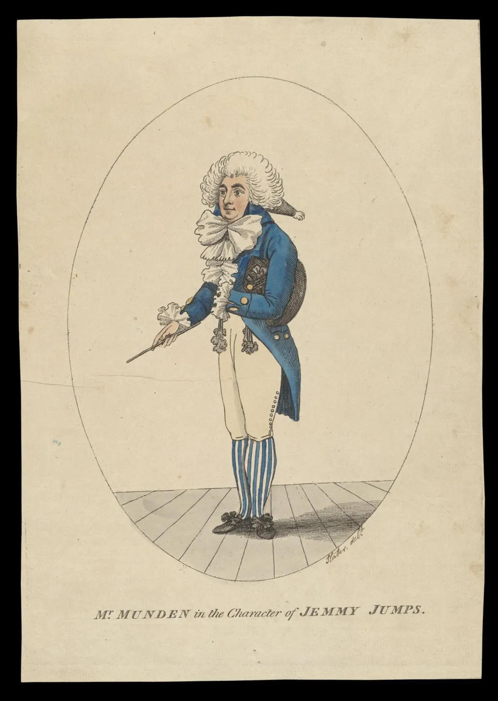 H Beard Print Collection, by Slater, 1750