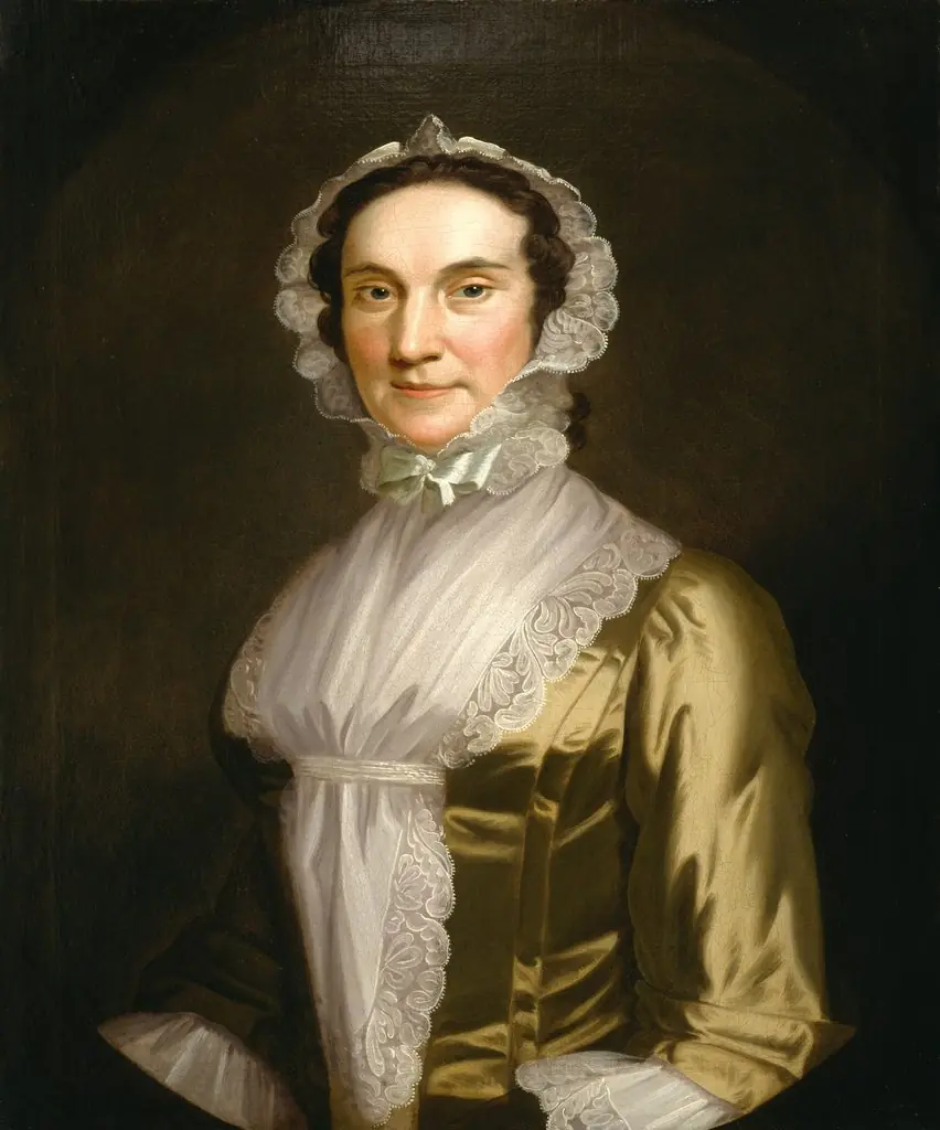 Portrait of Mrs. Richard Nicholls (Margaret Tudor, 1699–1772), by John Wollaston, oil, 1749