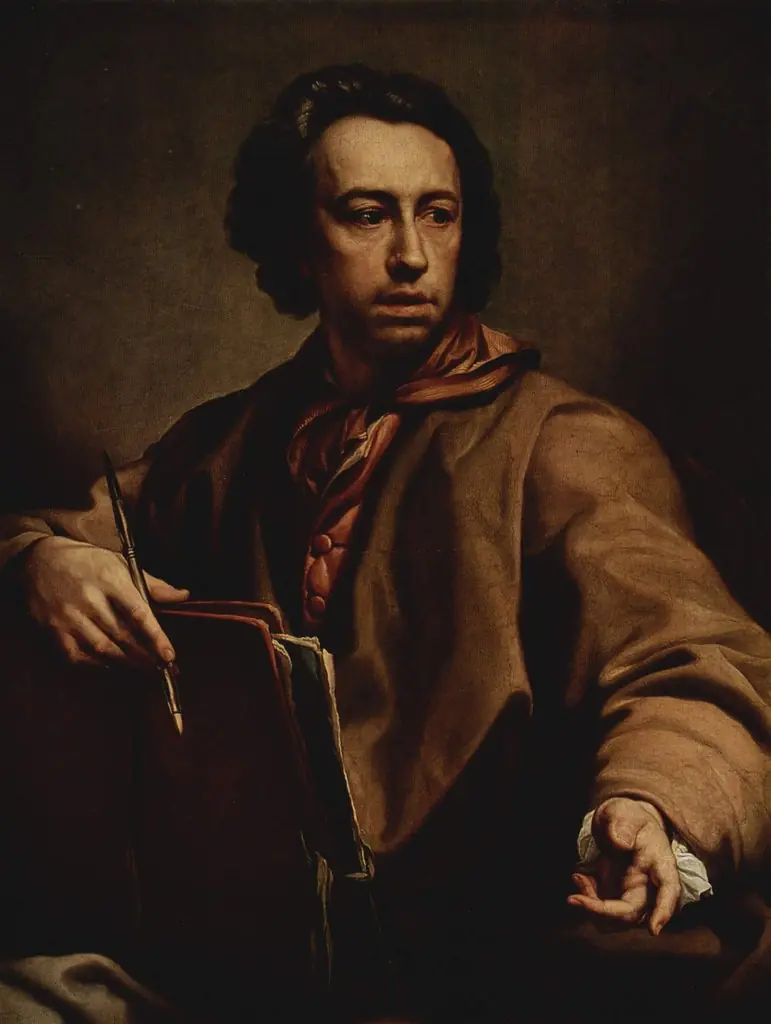 Self-Portrait, by Anton Raphael Mengs, oil, 1775