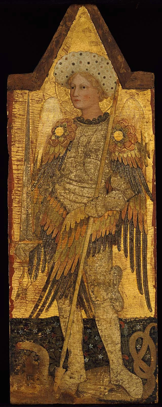 Saint Michael, detail