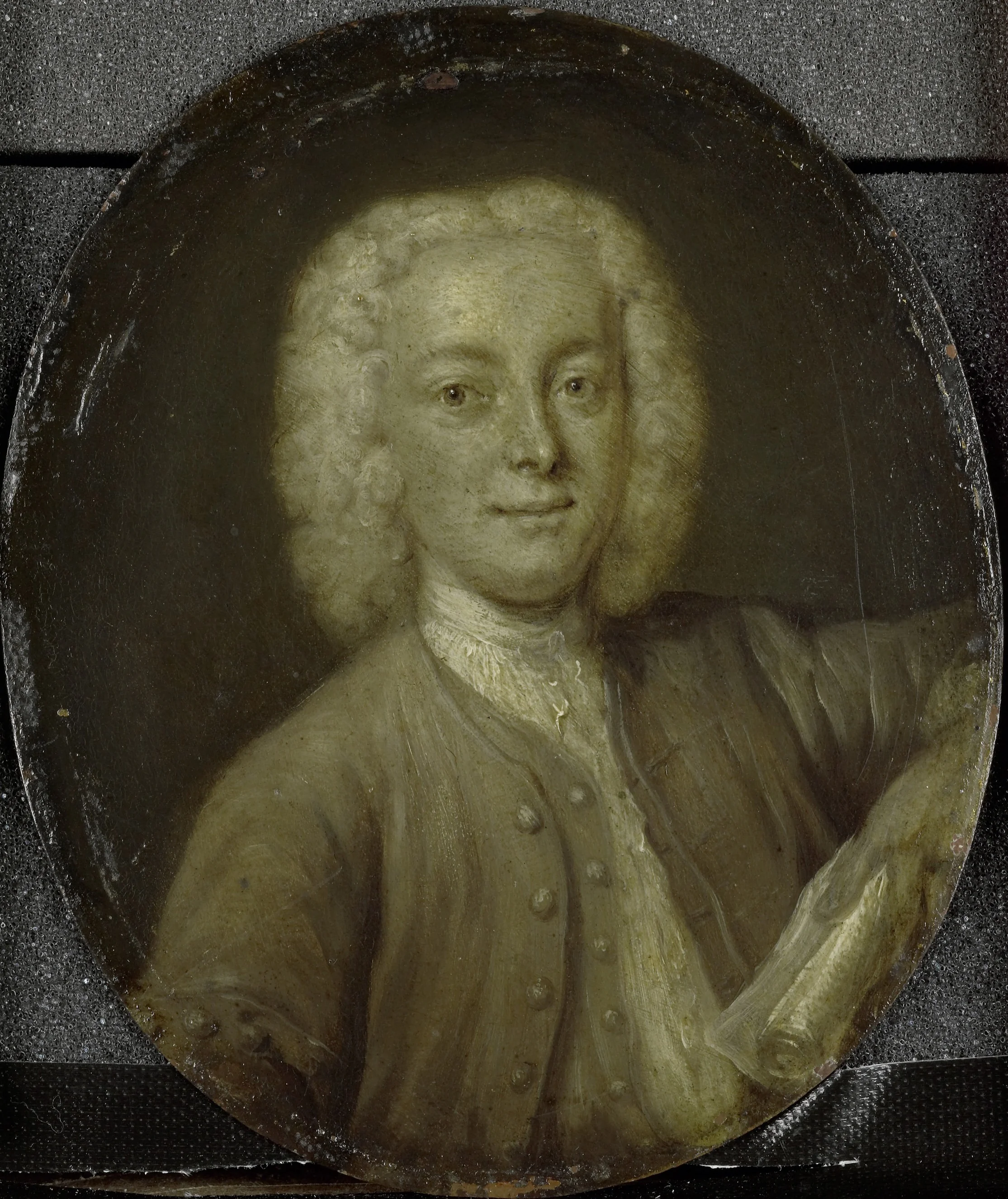 Portrait of Lucas Pater, Merchant and Poet in Amsterdam, detail
