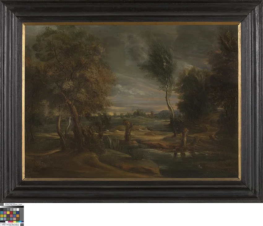 Landschap, detail