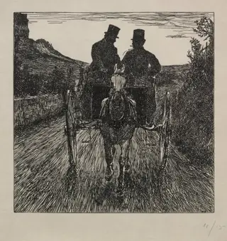 Why the Pifflers Lost their Return Match, by George Louis Palmella Busson Du Maurier, 1865