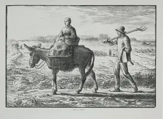 Four Hours of the Day: Morning, by Adrien Lavieille, 1860