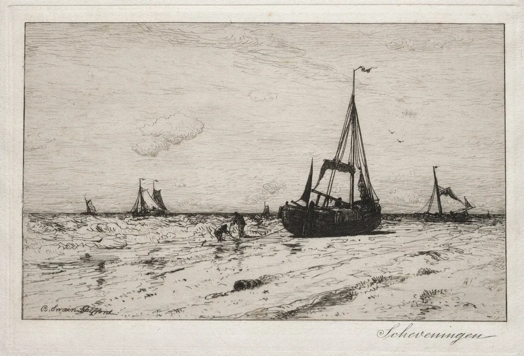 Scheveningen, by Robert Swain Gifford, 1884
