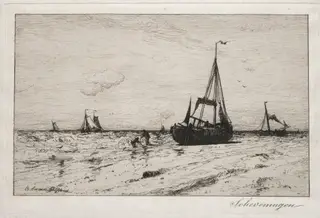 Scheveningen, by Robert Swain Gifford, 1884