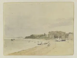 Southend, by John Constable, watercolor, 23