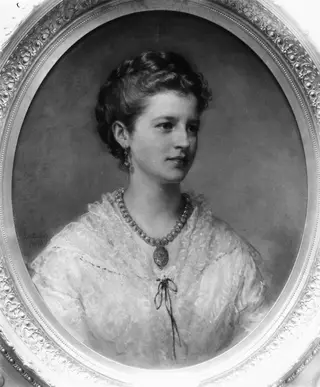 Portrait of a Lady (the Artist's Daughter), by George Augustus Baker, oil