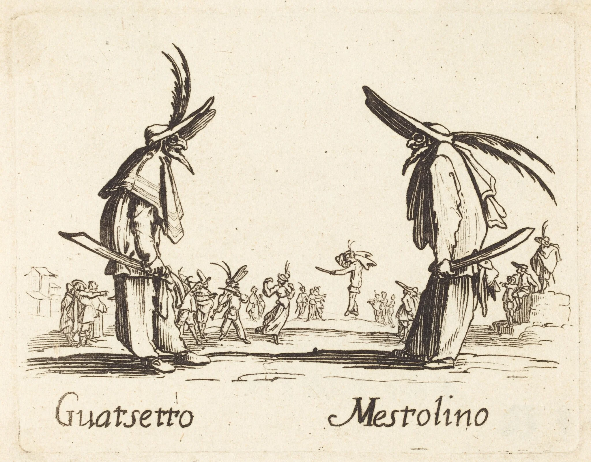 Guatsetto and Mestolino, detail