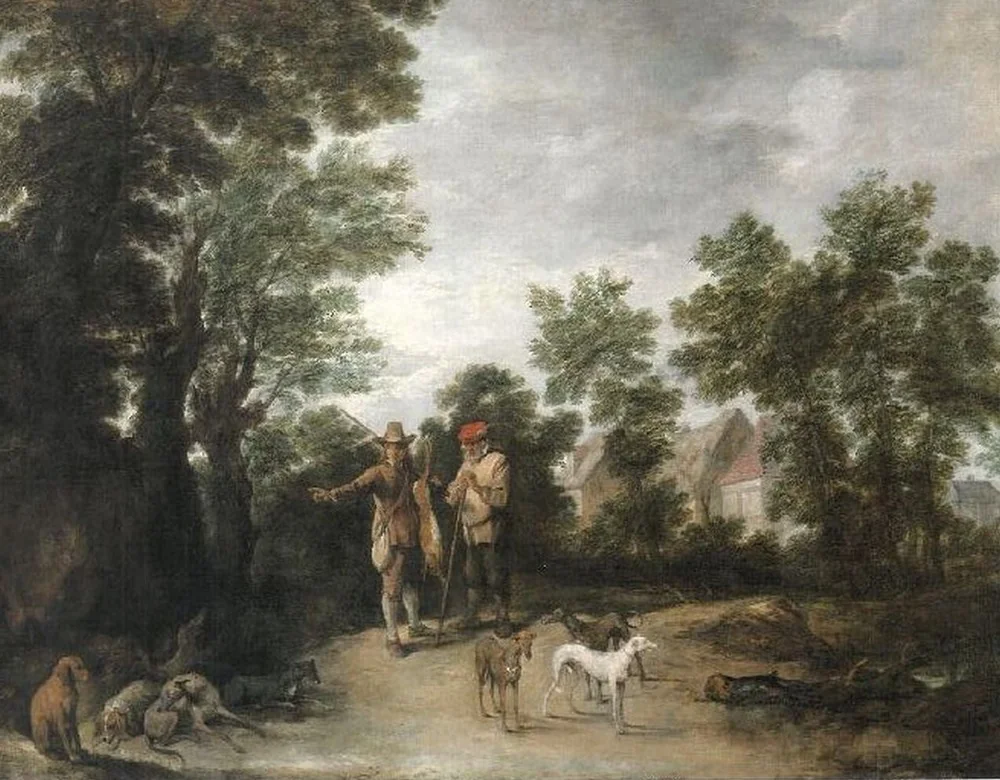 Return from Shooting, detail
