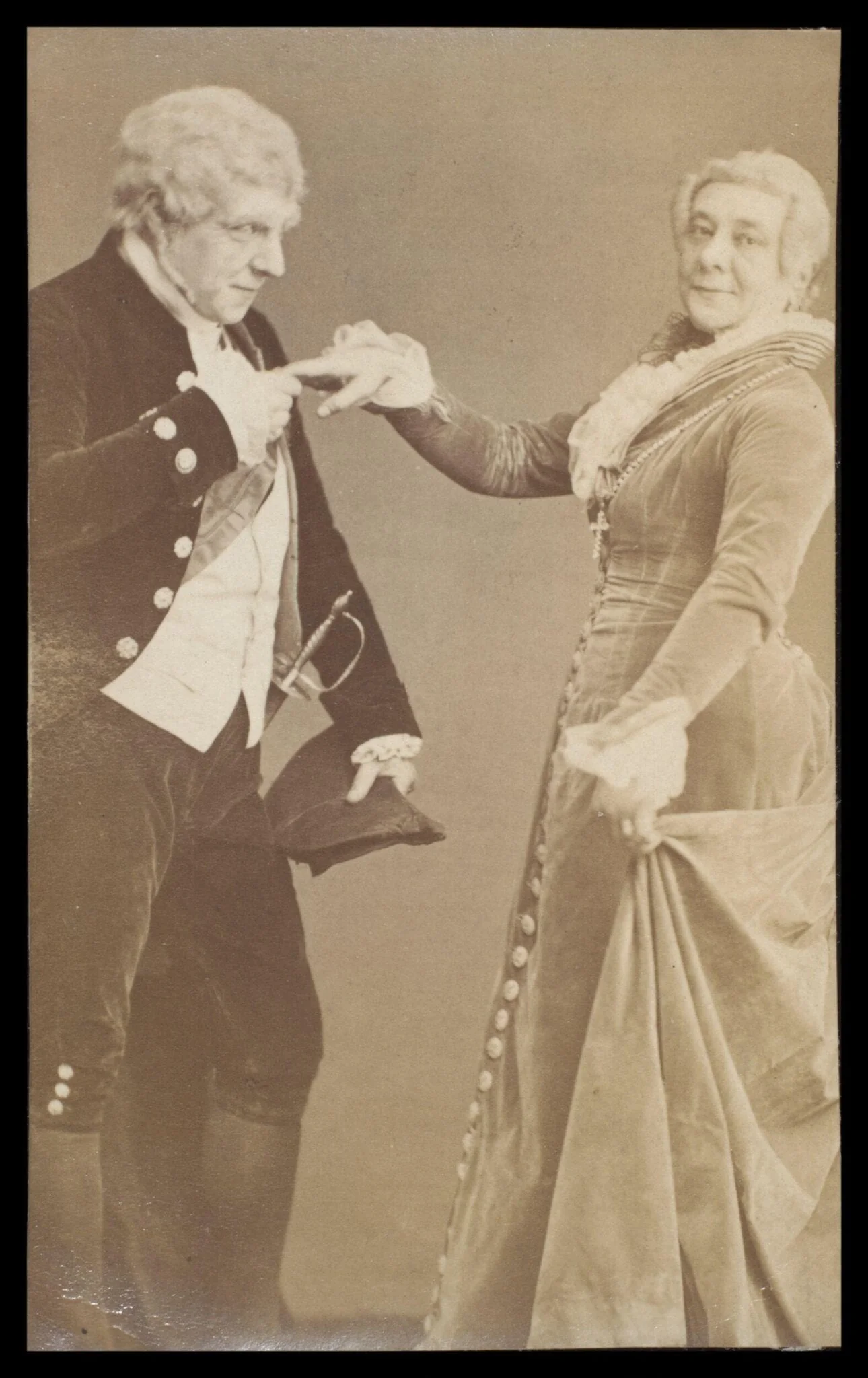 Guy Little Theatrical Photograph, detail