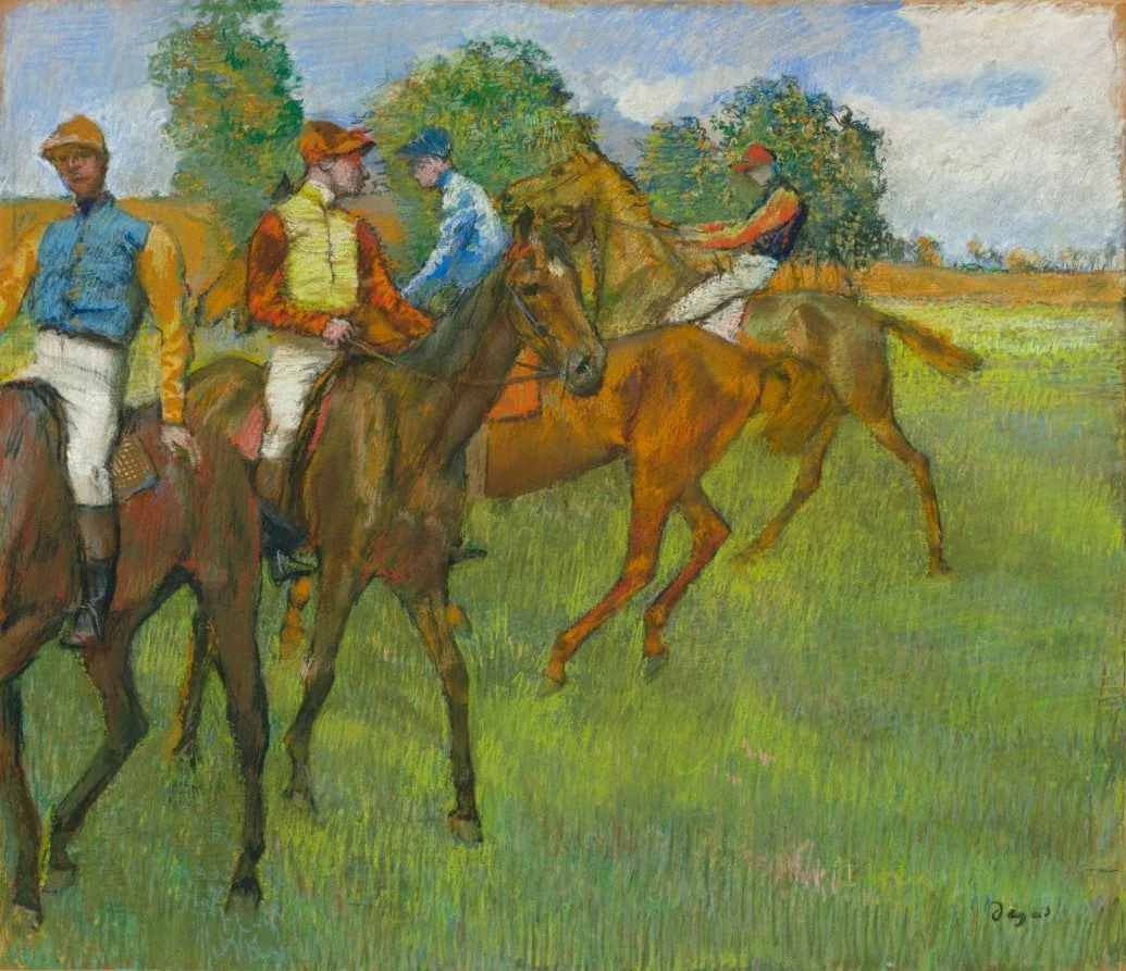 Before the Race, detail