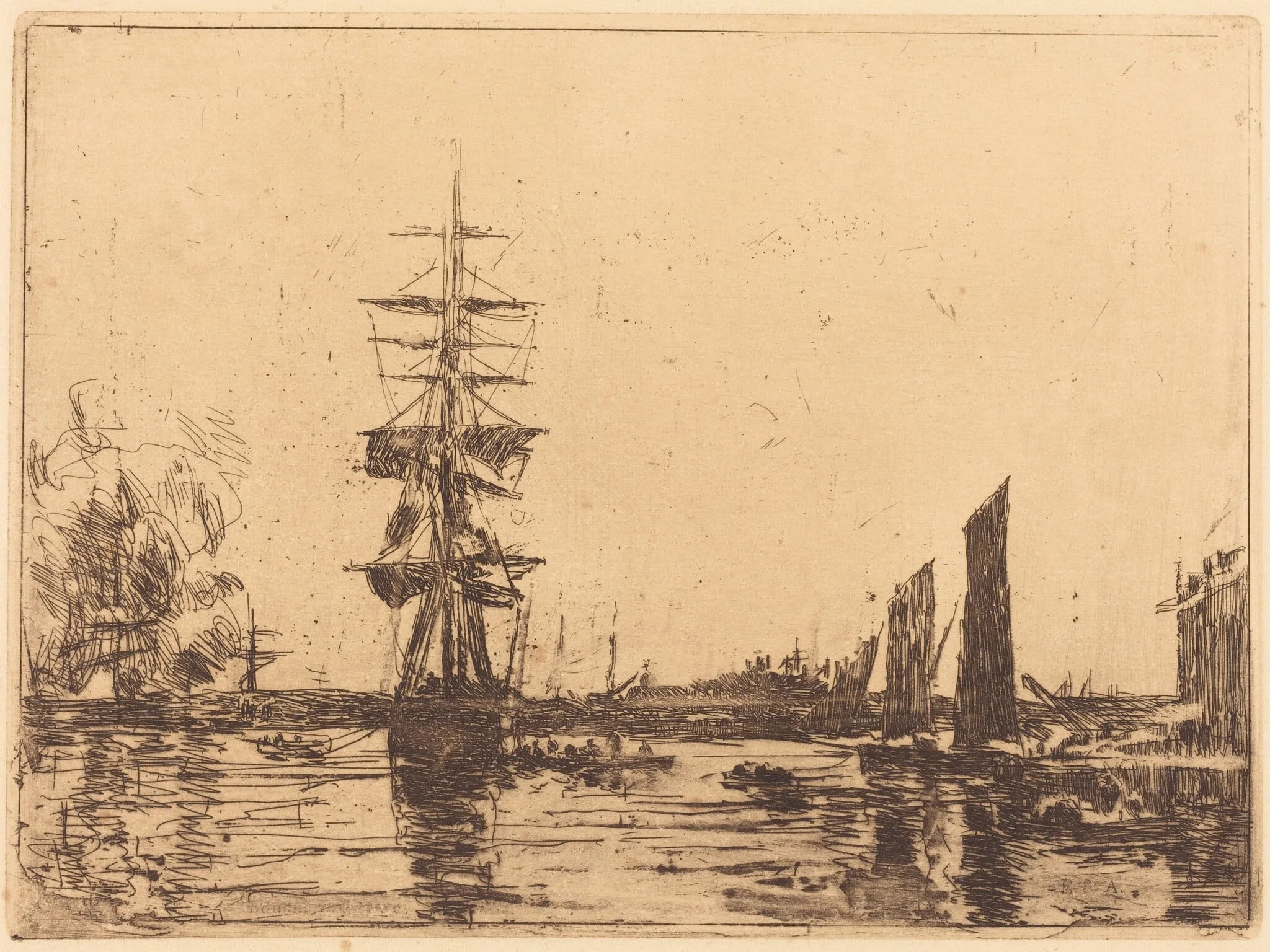Marine View, detail