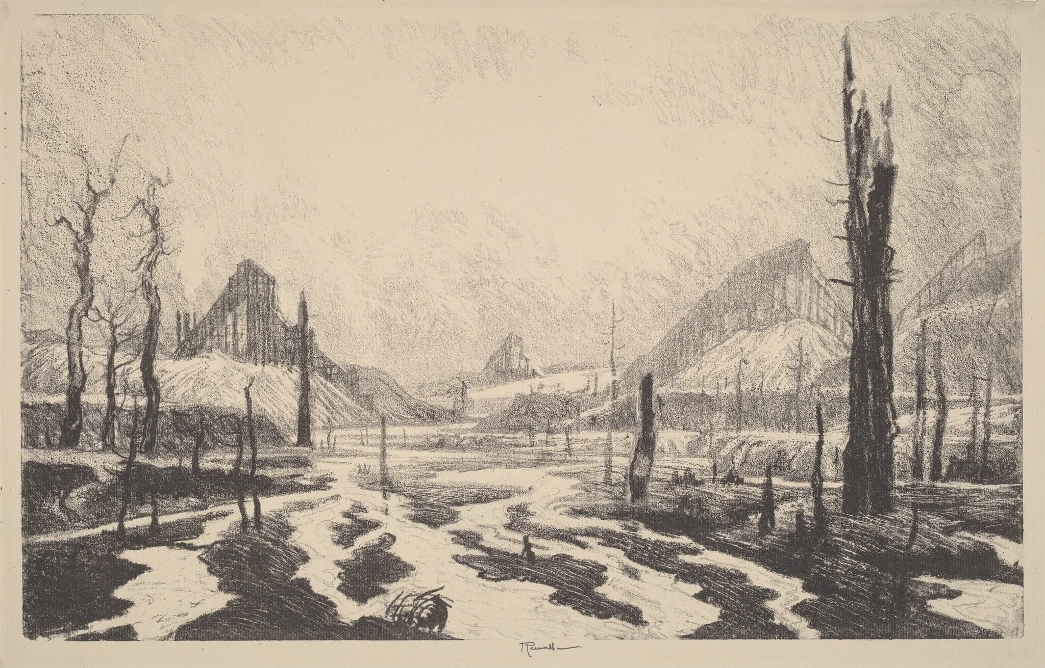 Valley of Desolation, detail