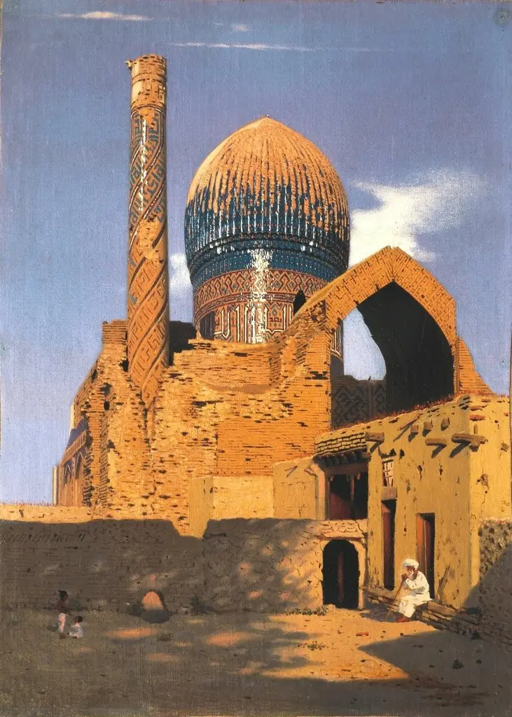 Gur Emir mausoleum. Samarkand, by Vasily Vereshchagin, unspecified, 1869