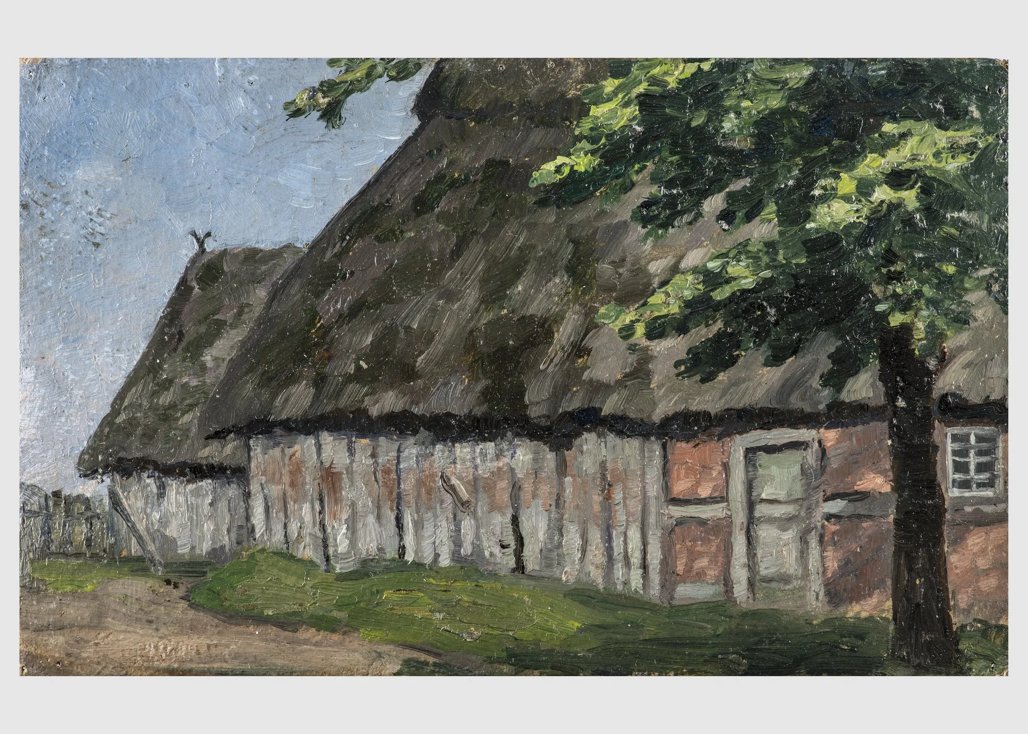 Moritz, Marie Elisabeth: frieze house, perhaps on Sylt, detail