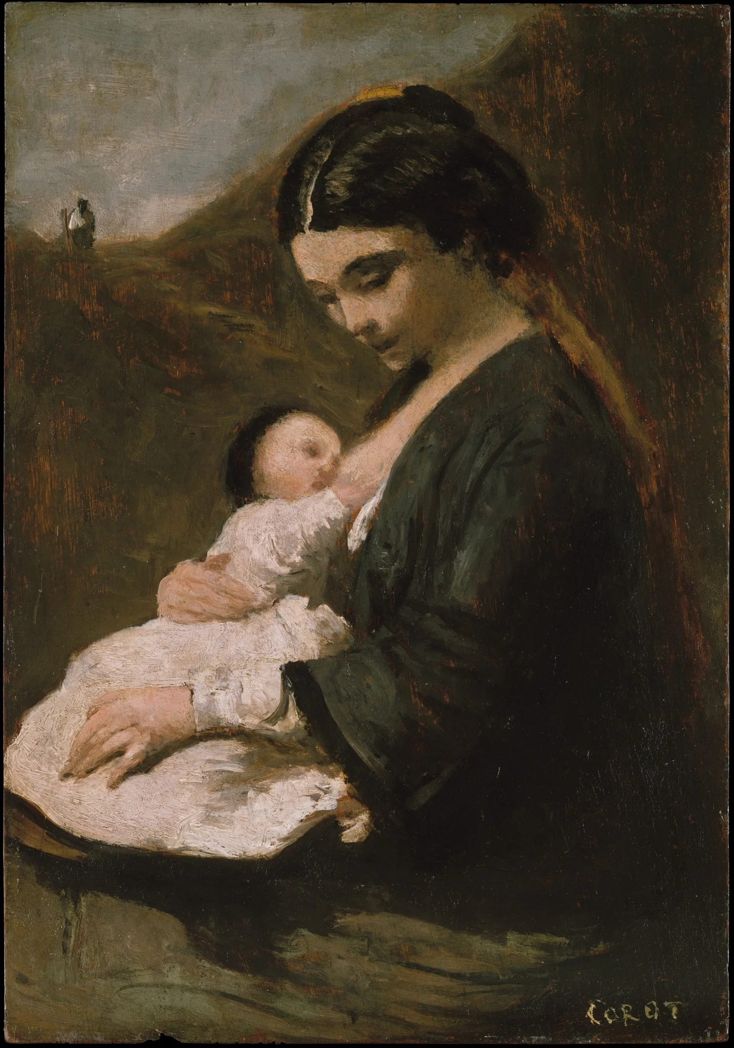 Mother and Child, detail