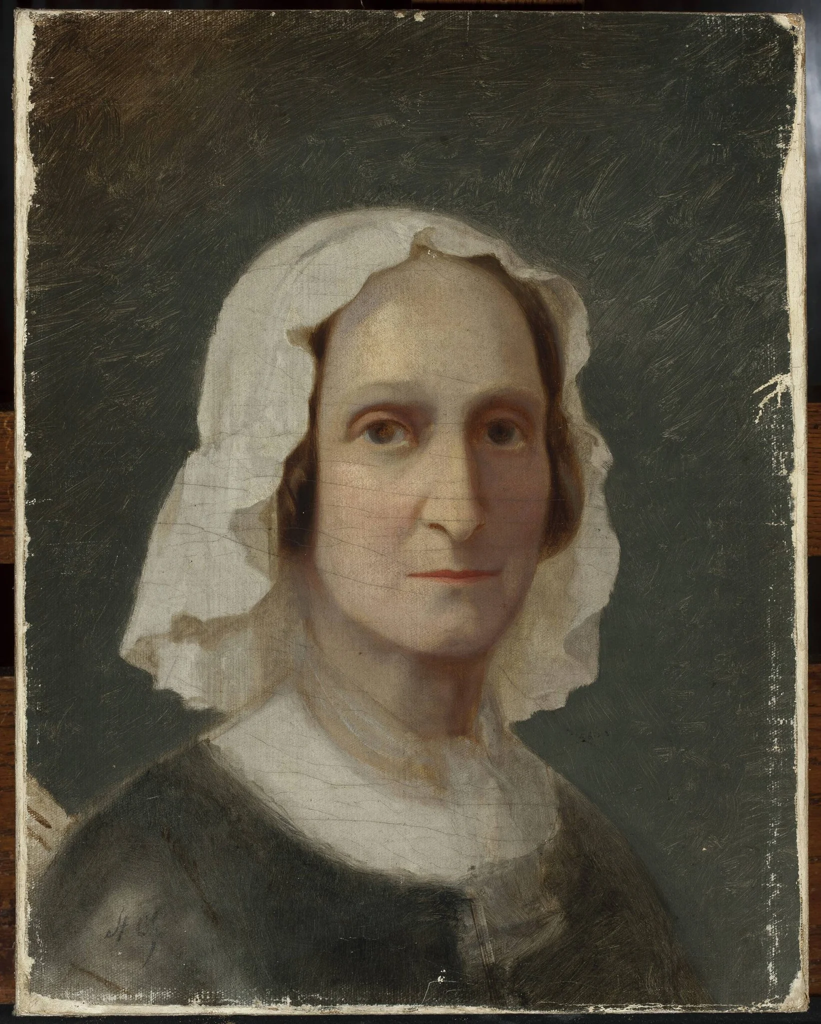 Portrait of Ludwika Czajkowska née Śniadecka (1802–1866), wife of Michał Sadyk Pasha, detail
